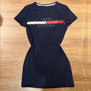 Vintage Tommy Hilfiger Navy Tee Dress